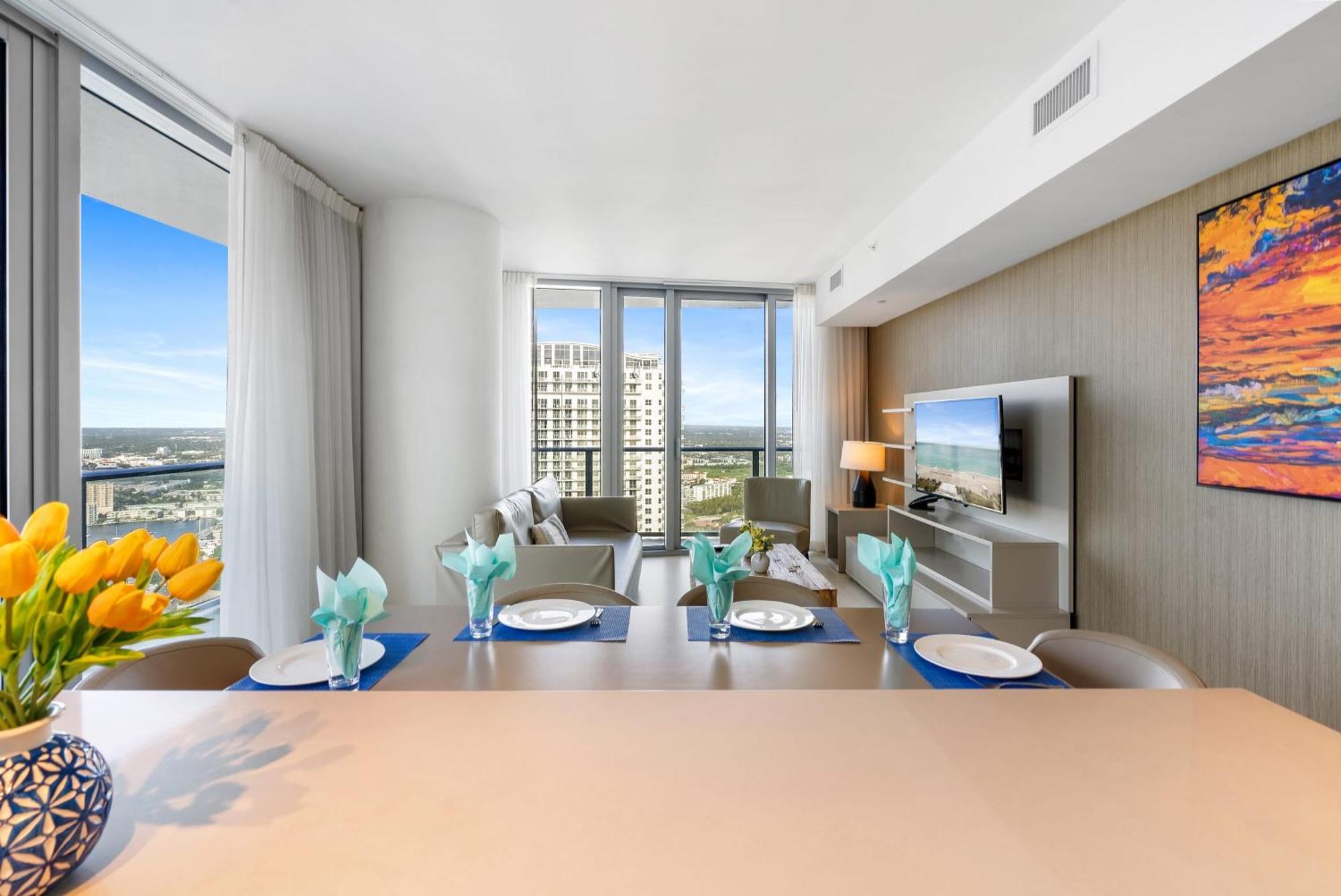 High Floor Corner 2 Bdr At Lyfe Resort Hollywood Exterior foto